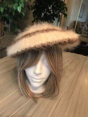 Ladies Mohair Knitted Winter Cap
